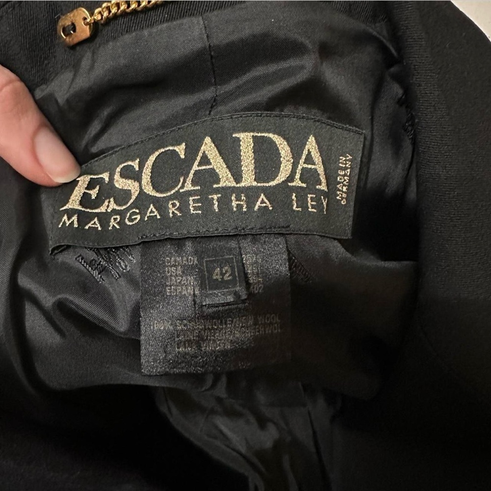 ESCADA Margaretha Ley Black Jacket